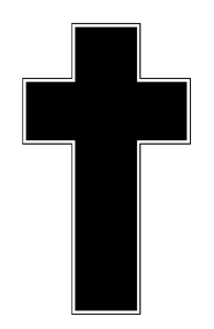 Cross funeral Free illustrations. Free illustration for personal and commercial use.