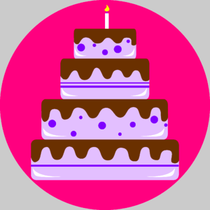 Sweet cakes birthday. Free illustration for personal and commercial use.