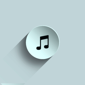 Music note sound sound icon. Free illustration for personal and commercial use.