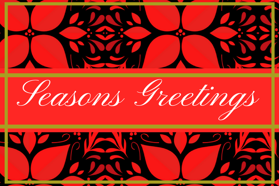 Holiday red black gold Free illustrations. Free illustration for personal and commercial use.