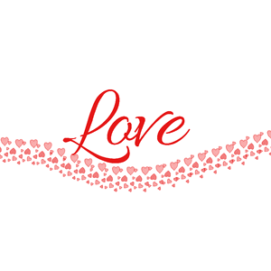 In love heart romance. Free illustration for personal and commercial use.