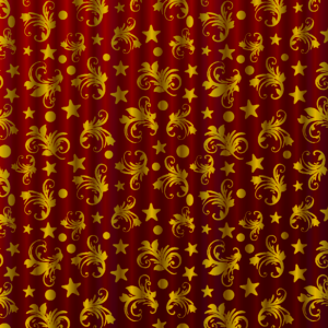 Curtain red gold. Free illustration for personal and commercial use.