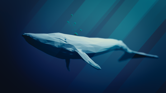 Nature whale sea. Free illustration for personal and commercial use.