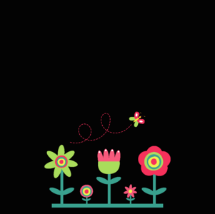 Spring black background colors. Free illustration for personal and commercial use.