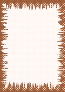 Brown Note Paper Invitation. Free illustration for personal and commercial use.