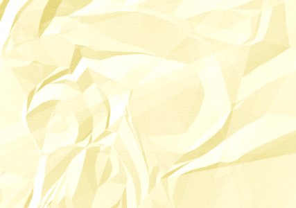Yellow crumpled paper created in Photoshop. Free illustration for personal and commercial use.