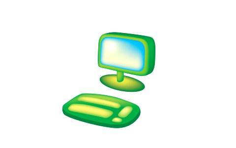 computer icon. Free illustration for personal and commercial use.