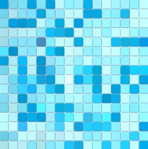 Mosaic Tiles Background Blue. Free illustration for personal and commercial use.