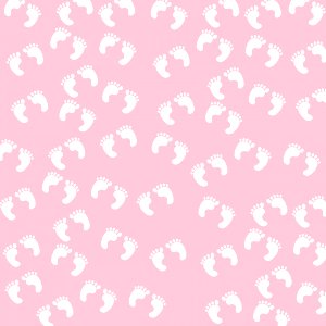 Baby Footprints Wallpaper. Free illustration for personal and commercial use.