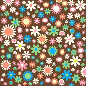 Floral Flowers Background. Free illustration for personal and commercial use.