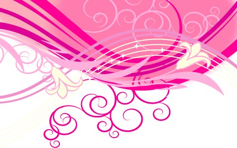 Abstract colorful background .with pink floral. Free illustration for personal and commercial use.