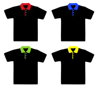 Polo Shirts Illustration. Free illustration for personal and commercial use.