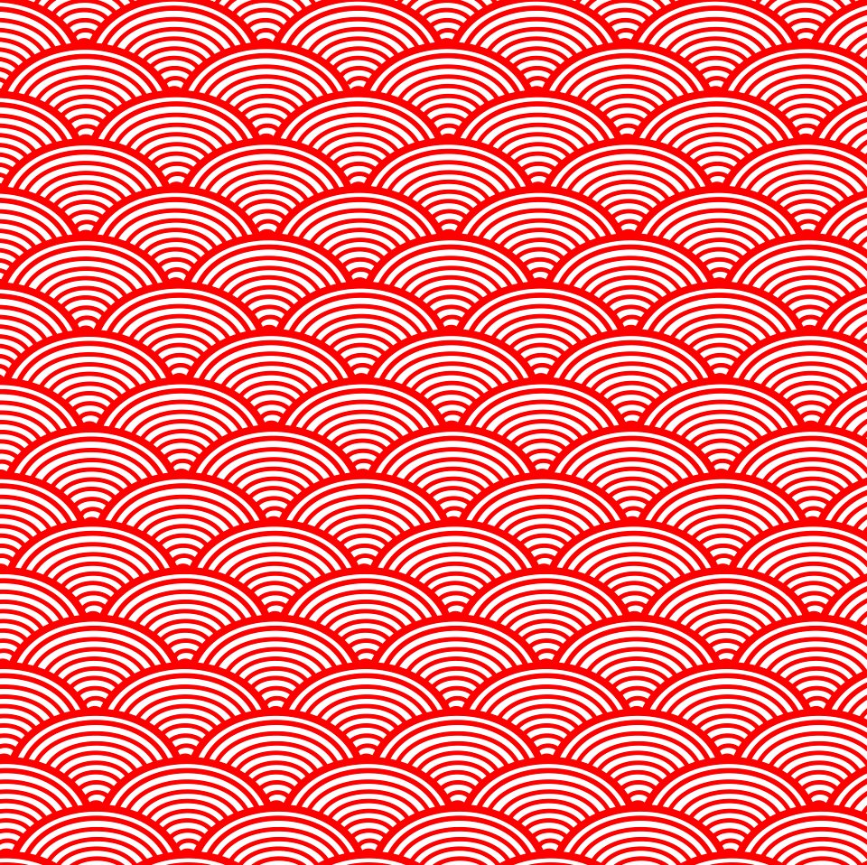 Japanese Wave Wallpaper Background. Free illustration for personal and commercial use.