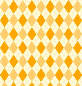 Argyle Pattern Orange Shades. Free illustration for personal and commercial use.