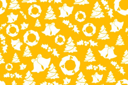 Yellow Christmas Background. Free illustration for personal and commercial use.