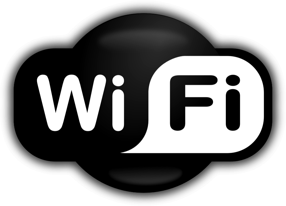 wifi icon on white background. Free illustration for personal and commercial use.