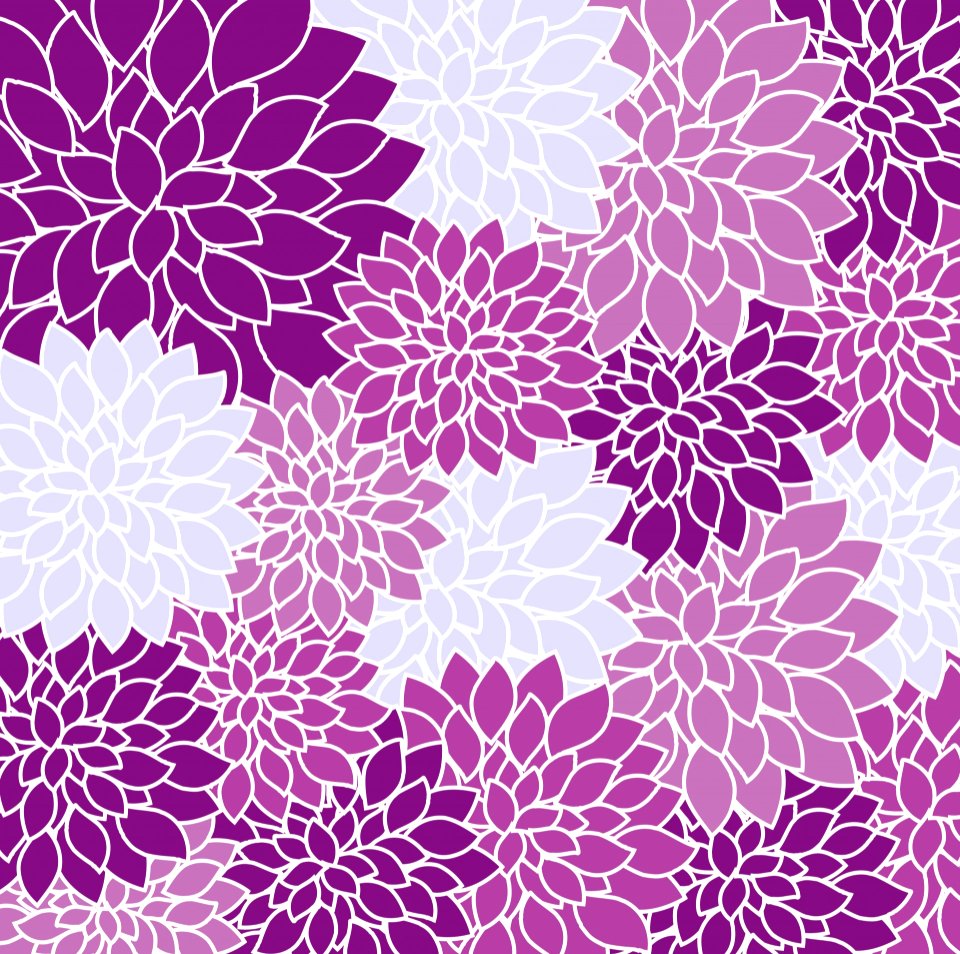 Vintage Floral Wallpaper Background. Free illustration for personal and commercial use.