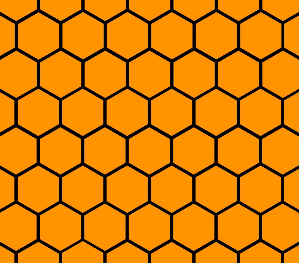 Honeycomb Pattern Background. Free illustration for personal and commercial use.