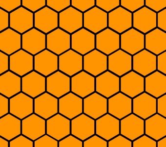 Honeycomb Pattern Background. Free illustration for personal and commercial use.