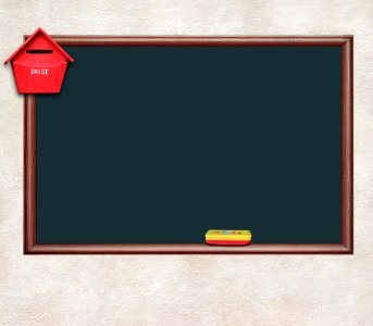 Green chalkboard.Vector. Free illustration for personal and commercial use.