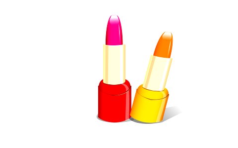 Lipstick icon. Free illustration for personal and commercial use.