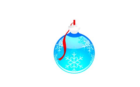 x-mas ball icon. Free illustration for personal and commercial use.