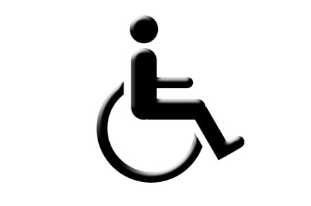 Disabled - Symbol. Free illustration for personal and commercial use.