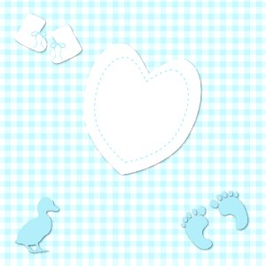 Baby Boy Background. Free illustration for personal and commercial use.