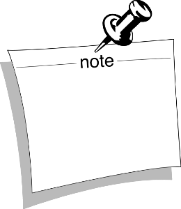 Illustration Of A Blank Note. Free illustration for personal and commercial use.