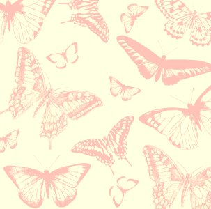 Butterfly Background Vintage Style. Free illustration for personal and commercial use.