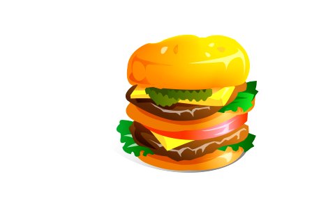 Hamburger icon. Free illustration for personal and commercial use.
