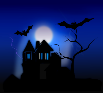 Witch House. Free illustration for personal and commercial use.