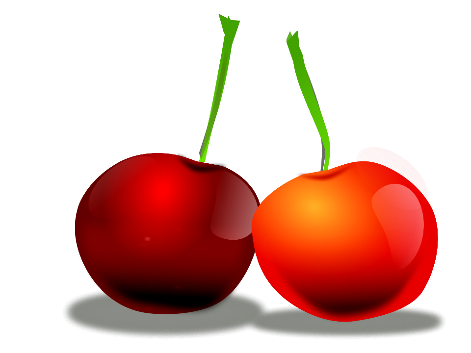 Illustration Of Cherries. Free illustration for personal and commercial use.