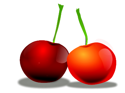 Illustration Of Cherries. Free illustration for personal and commercial use.