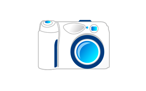 camera icon. Free illustration for personal and commercial use.