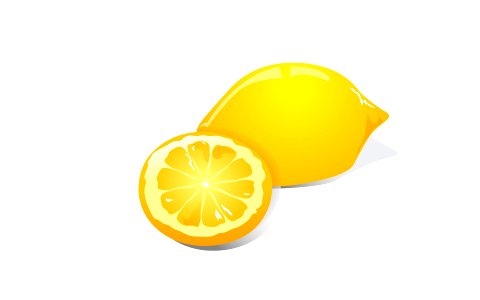 Lemon icon. Free illustration for personal and commercial use.