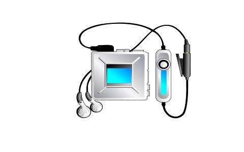Mp3 Player. Free illustration for personal and commercial use.