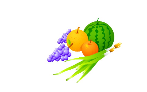 Images fruits and vegetables. Free illustration for personal and commercial use.