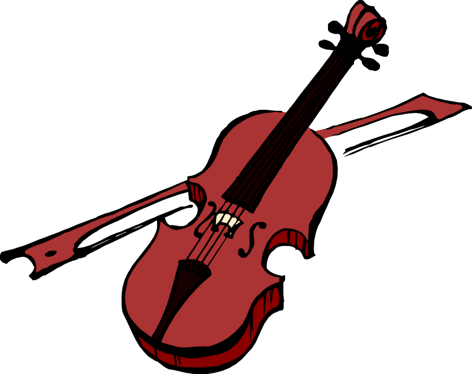 Violin Musical Instrument Clip Art Free Stock Illustrations Creazilla