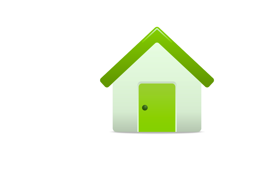 Illustrated house icon. Free illustration for personal and commercial use.
