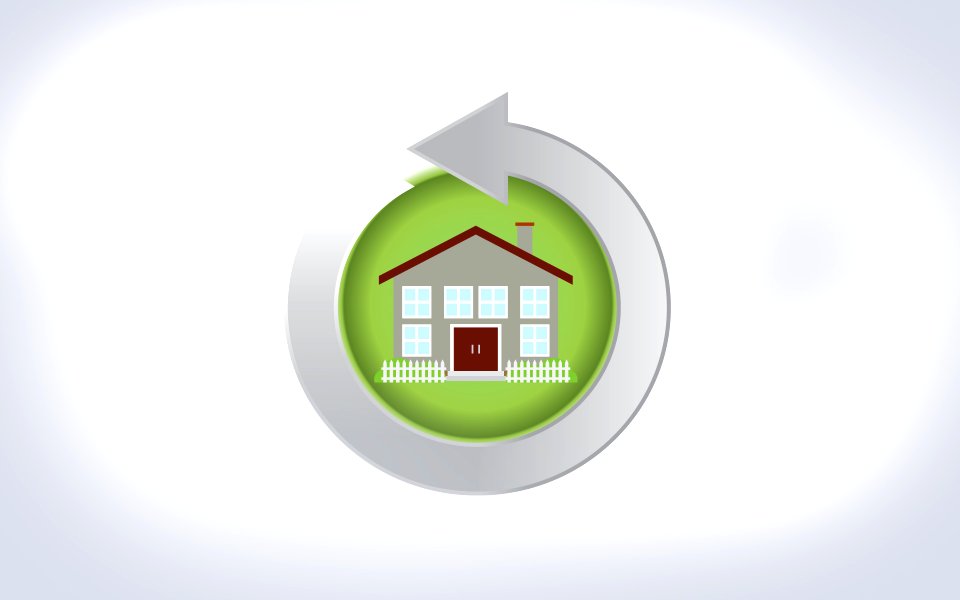House flat icon. Free illustration for personal and commercial use.