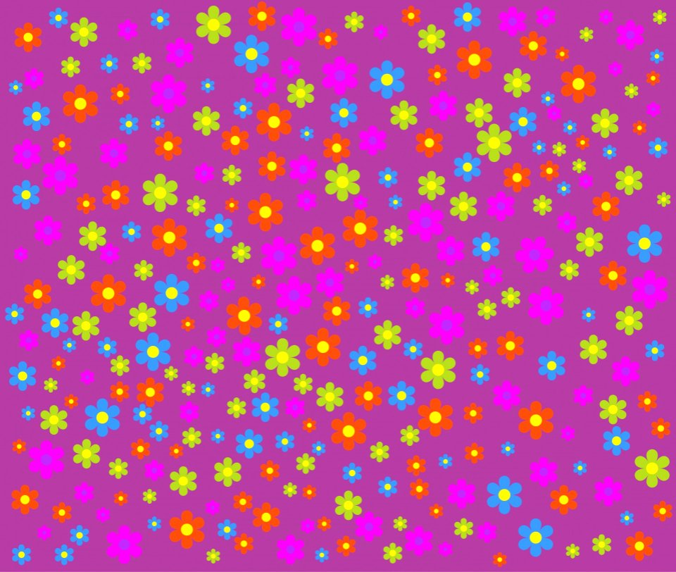 Floral Wallpaper Pattern Background. Free illustration for personal and commercial use.