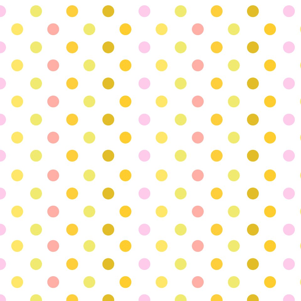 Polka Dots Retro. Free illustration for personal and commercial use.