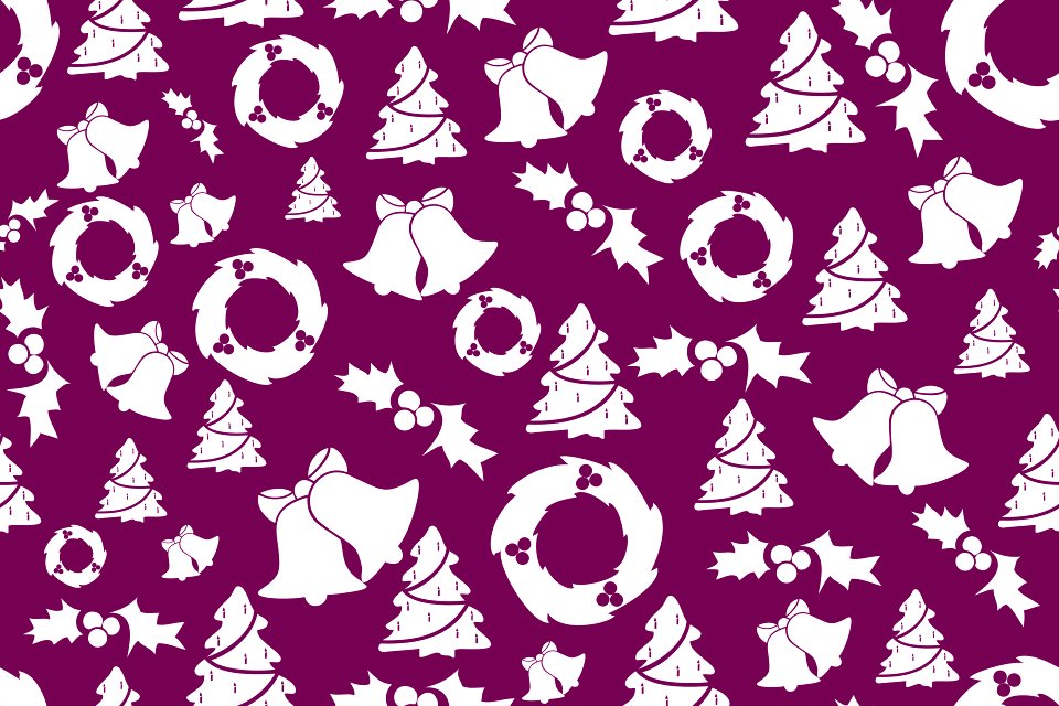 Purple Christmas Background. Free illustration for personal and commercial use.