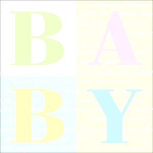 Baby Background Text. Free illustration for personal and commercial use.