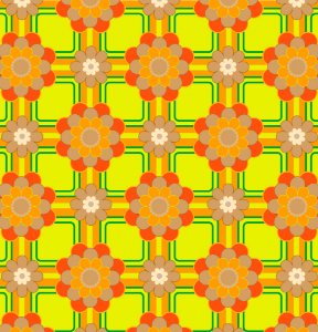 Floral Pattern Wallpaper Background. Free illustration for personal and commercial use.