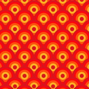 Retro Circles Background. Free illustration for personal and commercial use.