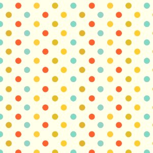 Vintage Polka Dots. Free illustration for personal and commercial use.