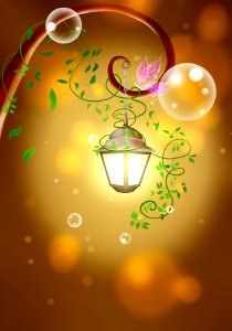 Fairy Lantern. Free illustration for personal and commercial use.