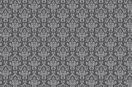 Gray damask pattern background wallpaper. Free illustration for personal and commercial use.